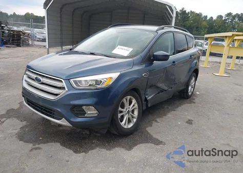 2018 Ford Escape Sel z USA, uszkodzony, nr VIN 1FMCU0HD4JUC68919
